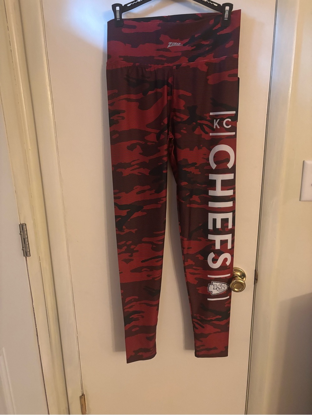 ZUBAZ WOMEN'S GOAL LINE CAMO LINE LEGGINGS XL(16/18) NWT